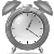 Alarm clock disabled icon 1